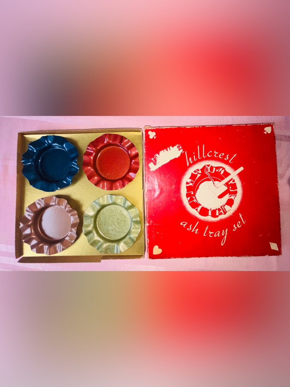 MCM Hillcrest Ashtray Set